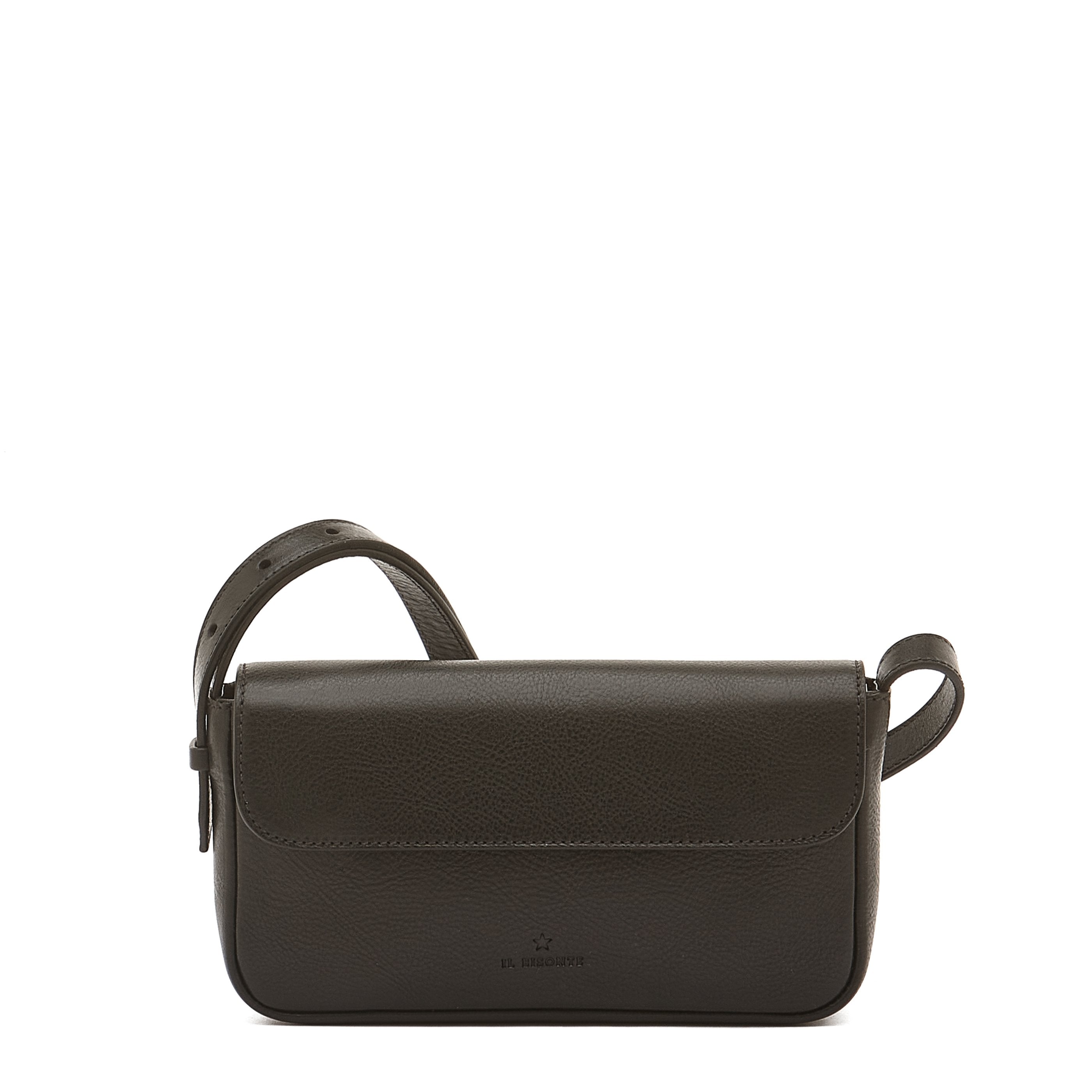 Studio | Women's crossbody bag in leather color black