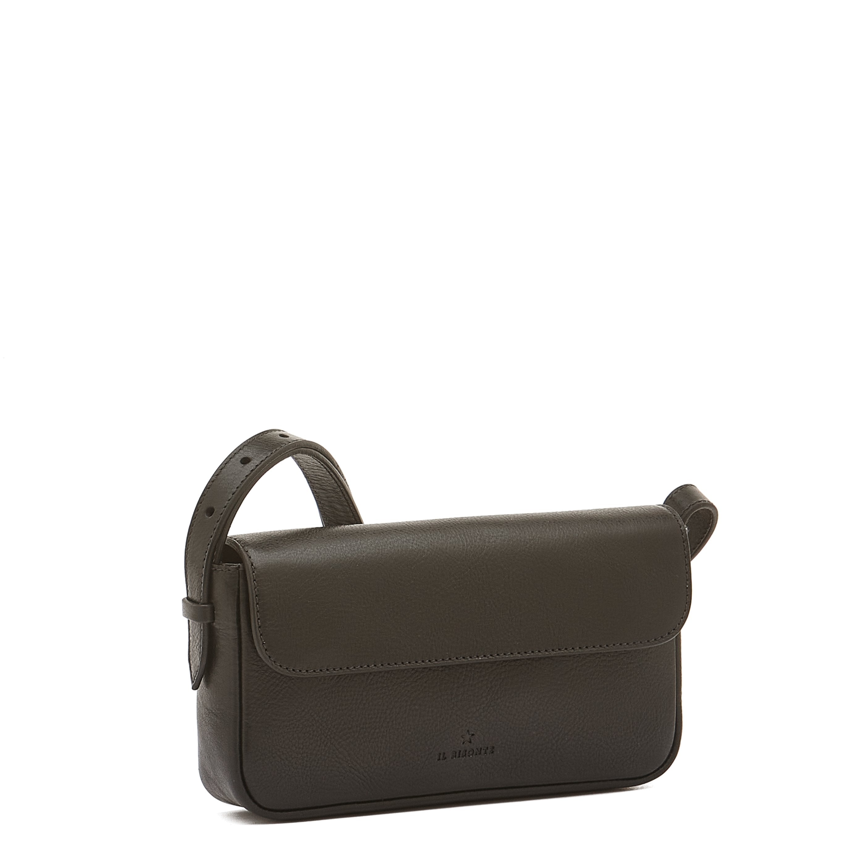 Studio | Women's crossbody bag in leather color black
