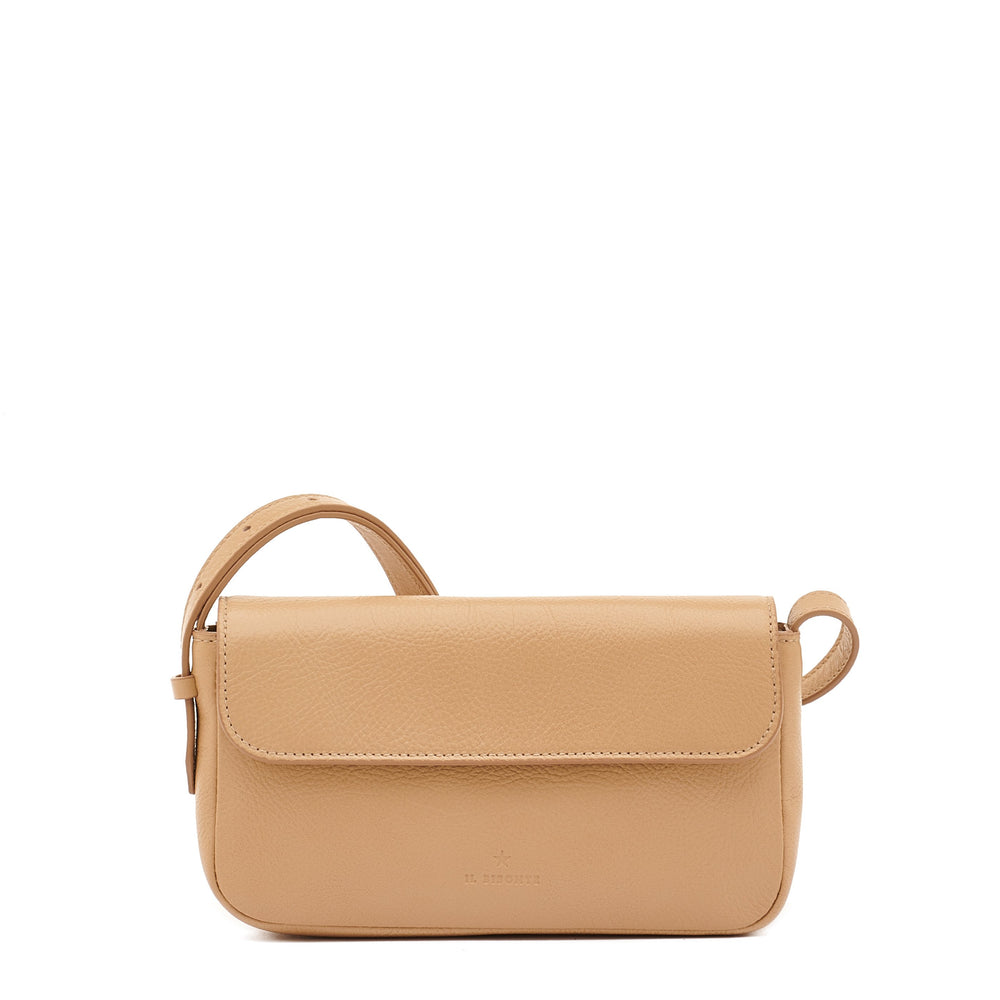 Studio | Sac bandouliere pour femme en cuir couleur cafè au lait