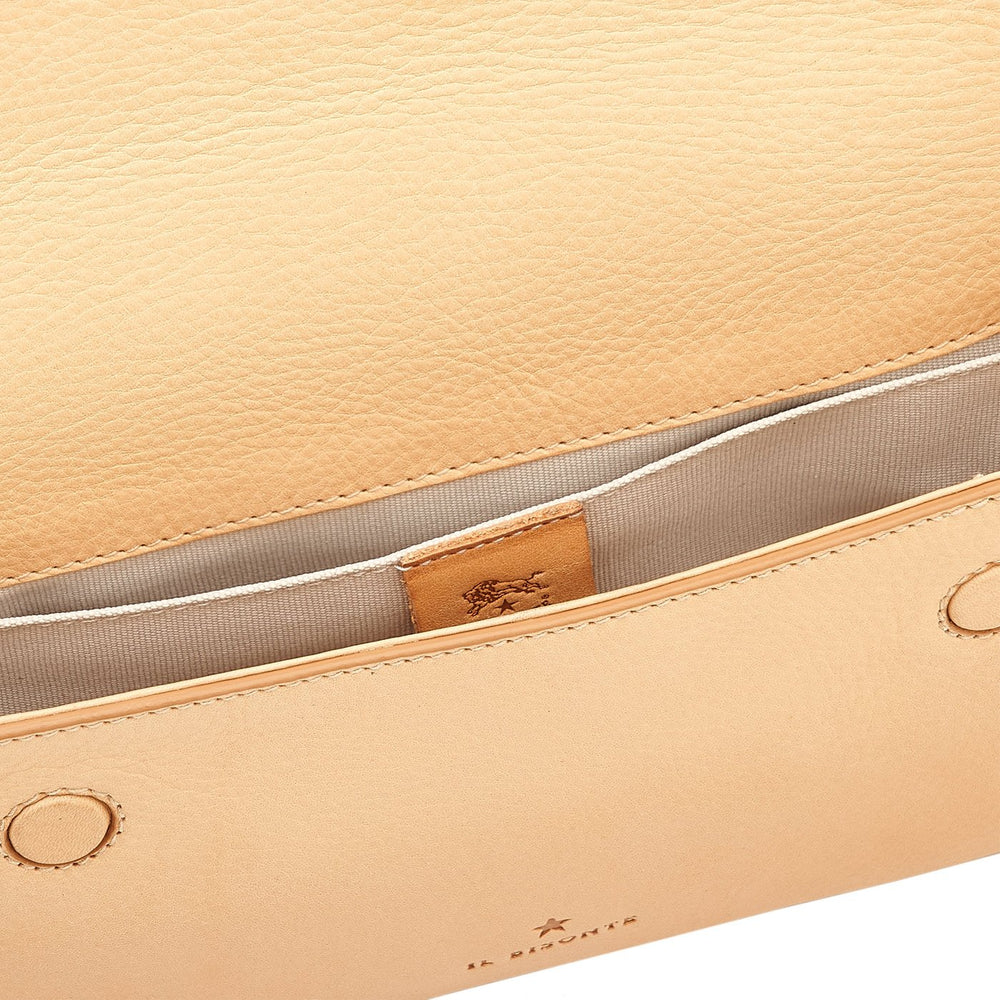Studio | Women's crossbody bag in leather color natural