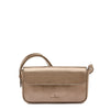 Studio | Women's crossbody bag in metallic leather color metallic bronze