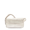 Studio | Women's crossbody bag in metallic leather color metallic silver