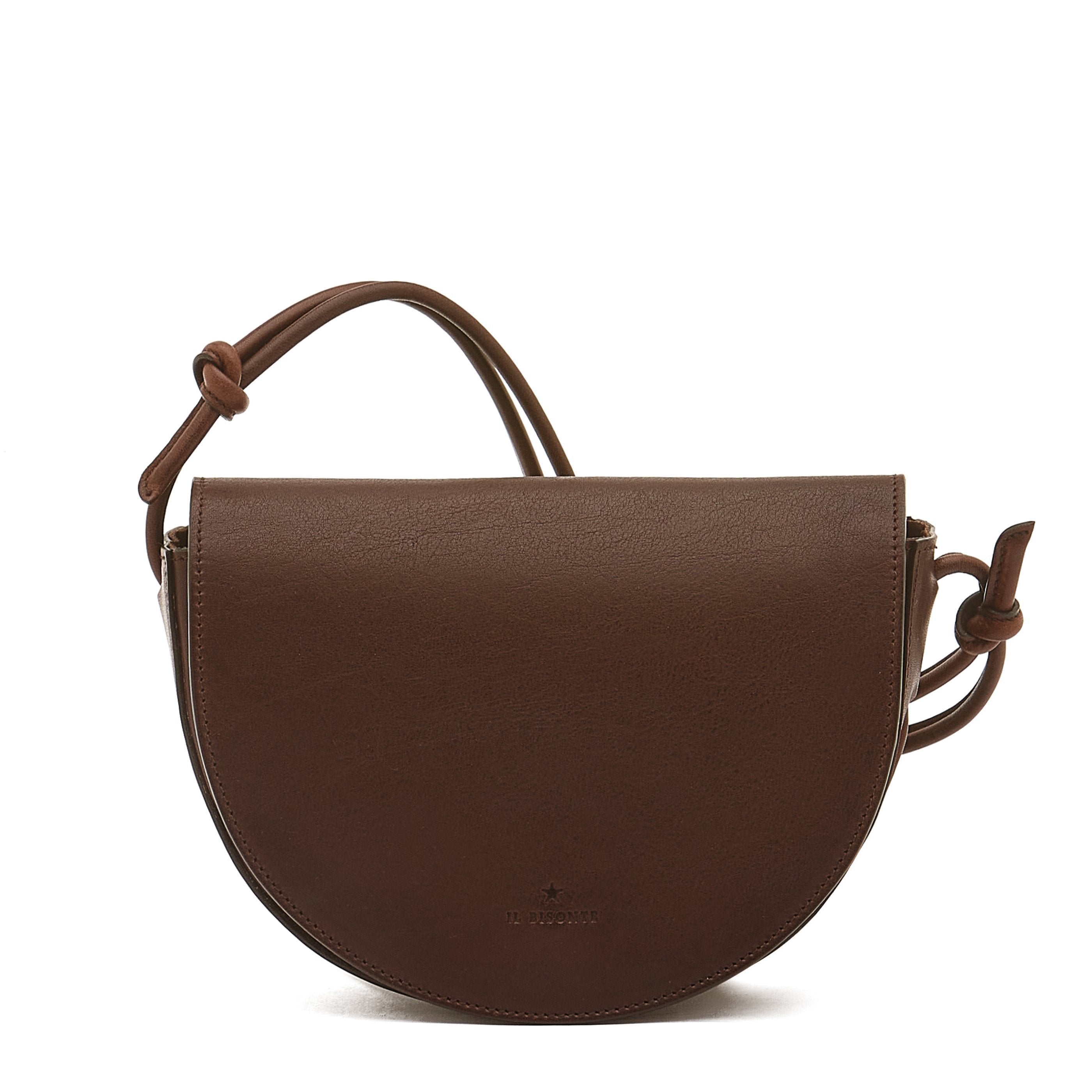 Snodo | Women's crossbody bag in vintage leather color coffee