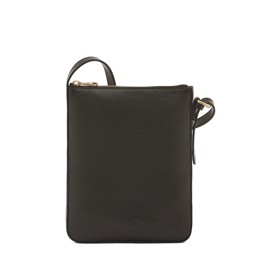 Modulo | Women's crossbody bag in leather color black