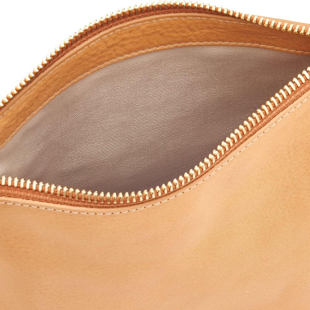 Modulo | Sac bandouliere pour femme en cuir couleur naturel