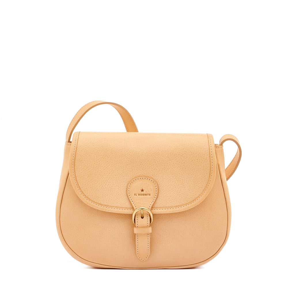 Novecento | Sac bandouliere pour femme en cuir couleur naturel