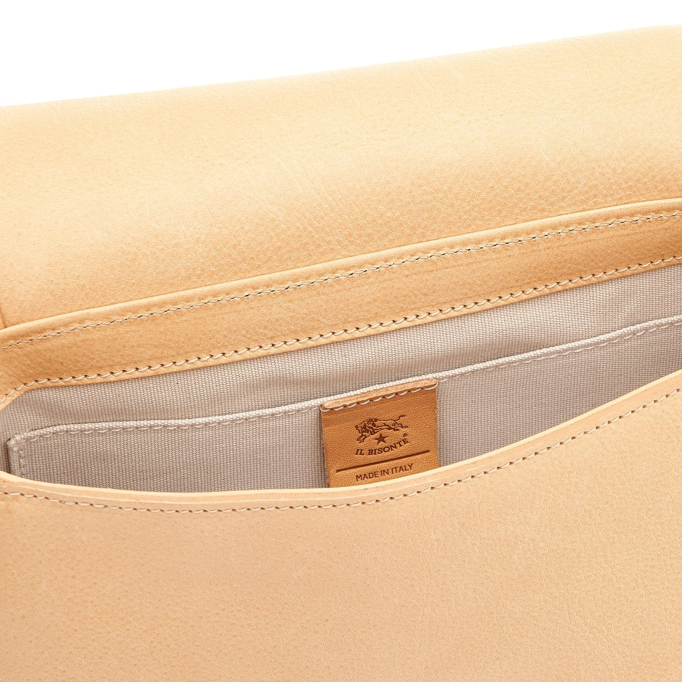 Novecento | Sac bandouliere pour femme en cuir couleur naturel