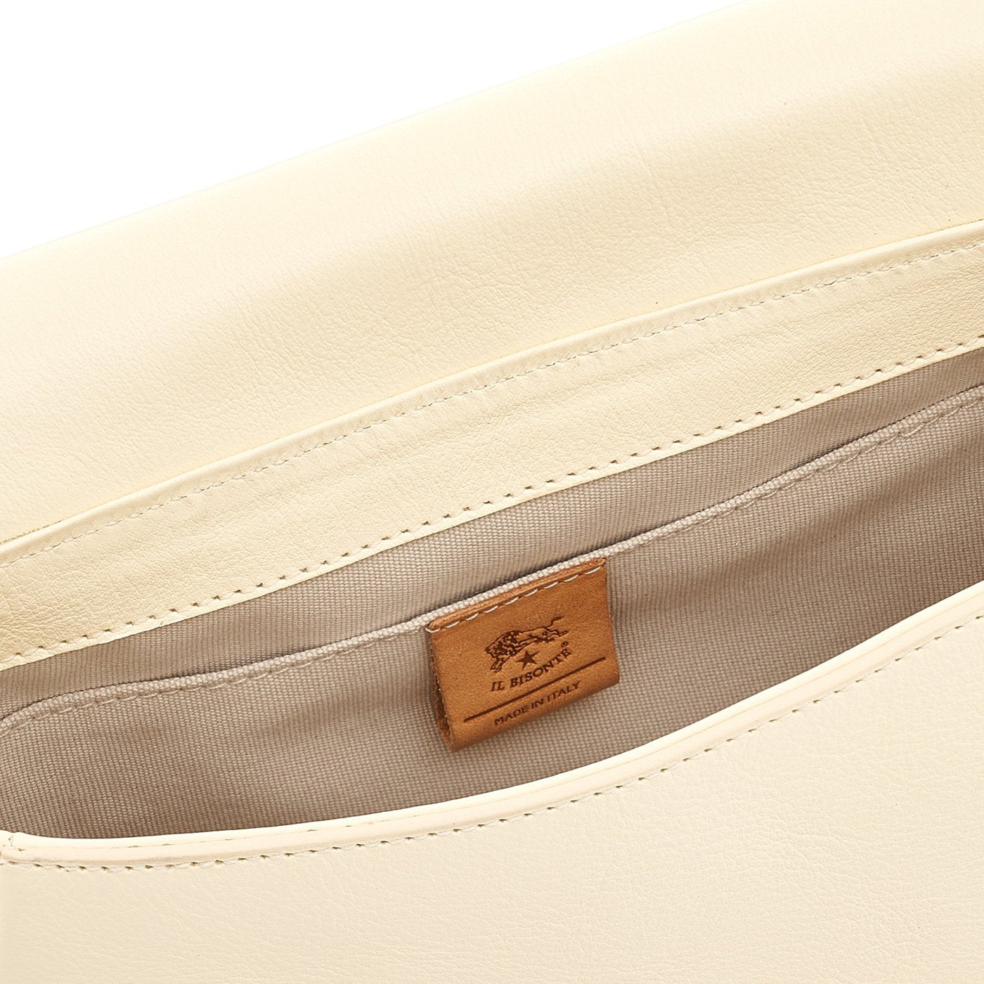 Novecento | Sac bandouliere pour femme en cuir couleur blanc