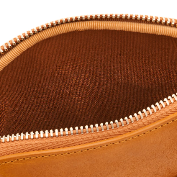 Duccio | Men's crossbody bag in vintage leather color natural