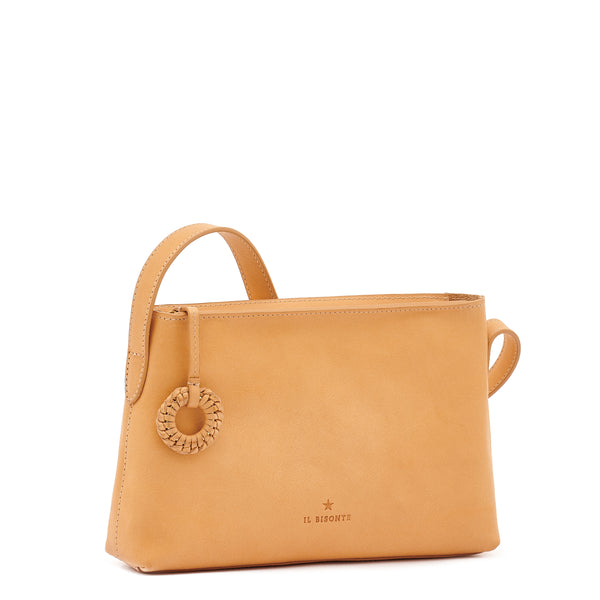 Tessa | Women's crossbody bag in leather color natural