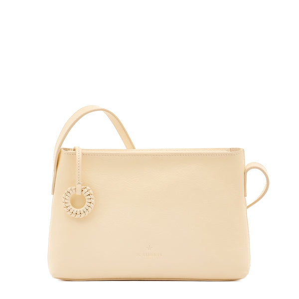 Tessa | Borsa a tracolla da donna in pelle colore latte