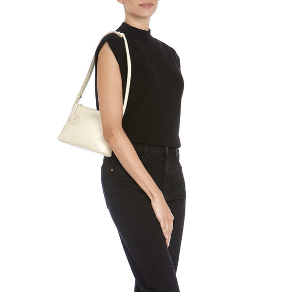 Tessa | Borsa a tracolla da donna in pelle colore latte
