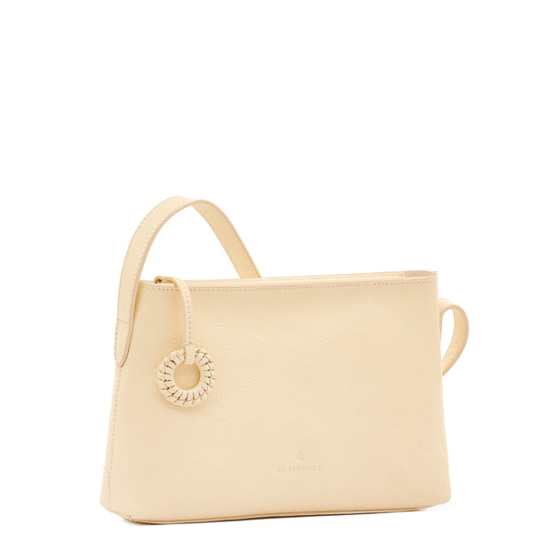 Tessa | Borsa a tracolla da donna in pelle colore latte