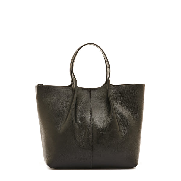 Nina | Women's crossbody bag in leather color black