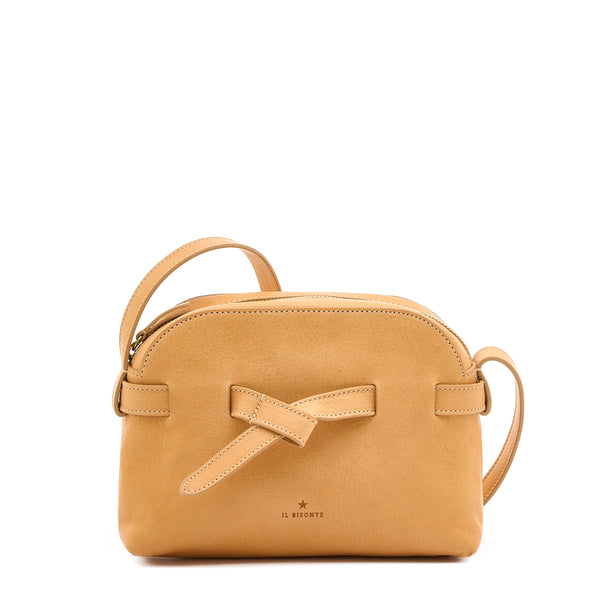 Elisa | Sac bandouliere pour femme en cuir couleur naturel