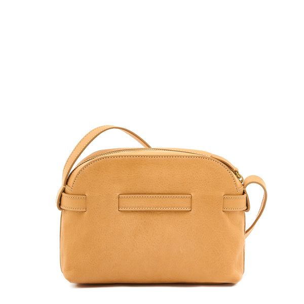 Elisa | Sac bandouliere pour femme en cuir couleur naturel