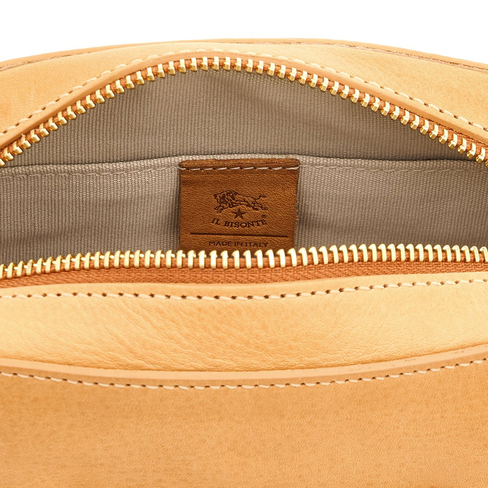 Elisa | Sac bandouliere pour femme en cuir couleur naturel