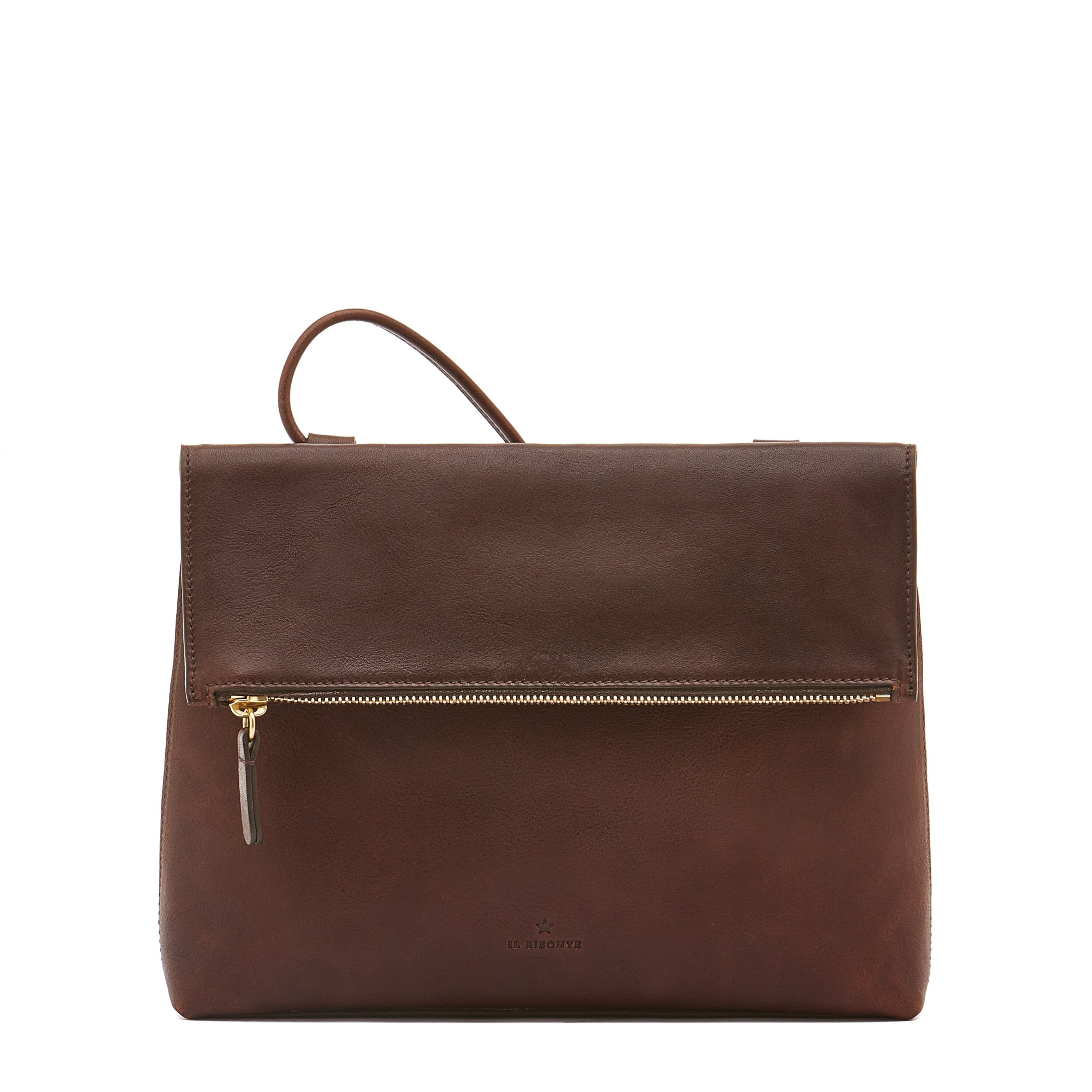 Anna | Borsa a tracolla da donna in pelle invecchiata colore caffè