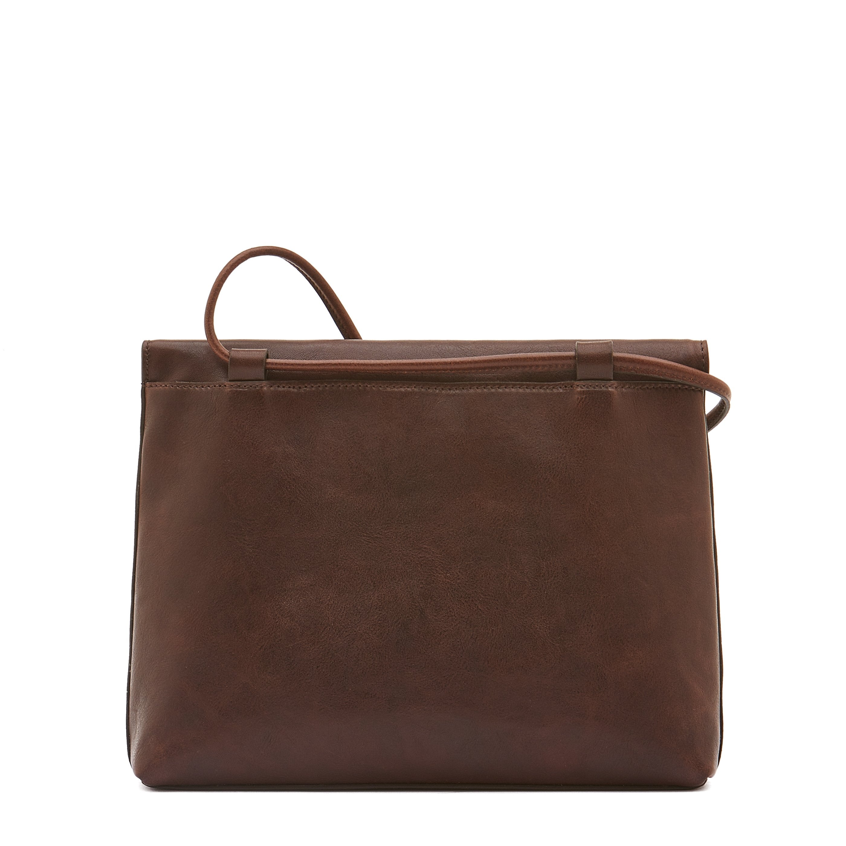 Anna | Borsa a tracolla da donna in pelle invecchiata colore caffè