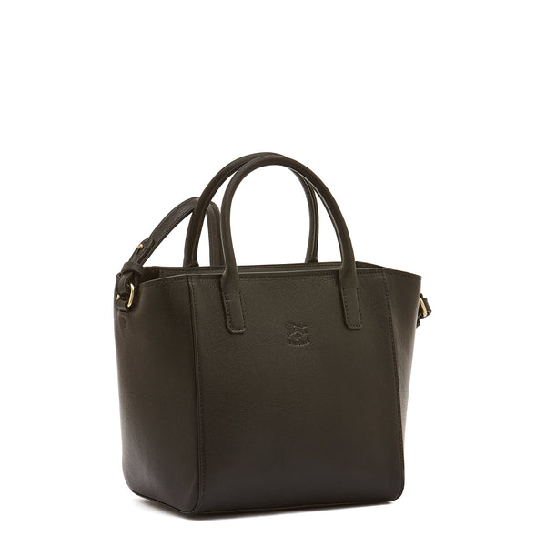 Quercia | Women's Handbag in Leather color Black