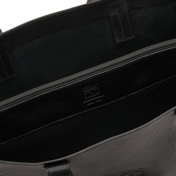Opale | Women's handbag in leather color black