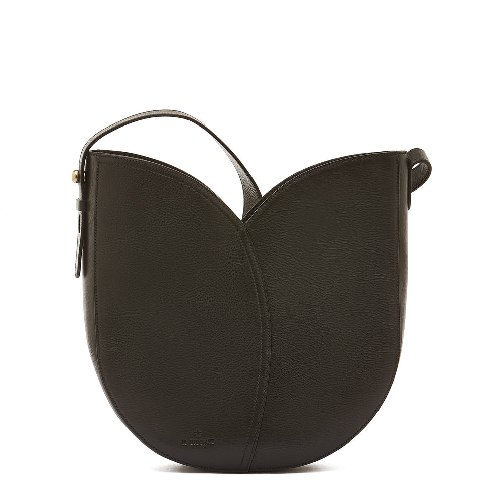 Esperia | Women's hobo in leather color black