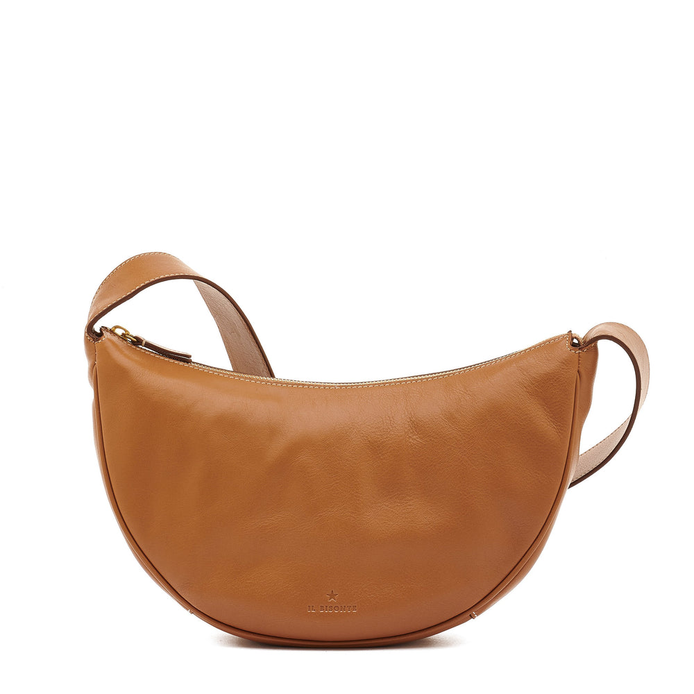 Oliveta | Hobo da donna in pelle colore gianduia