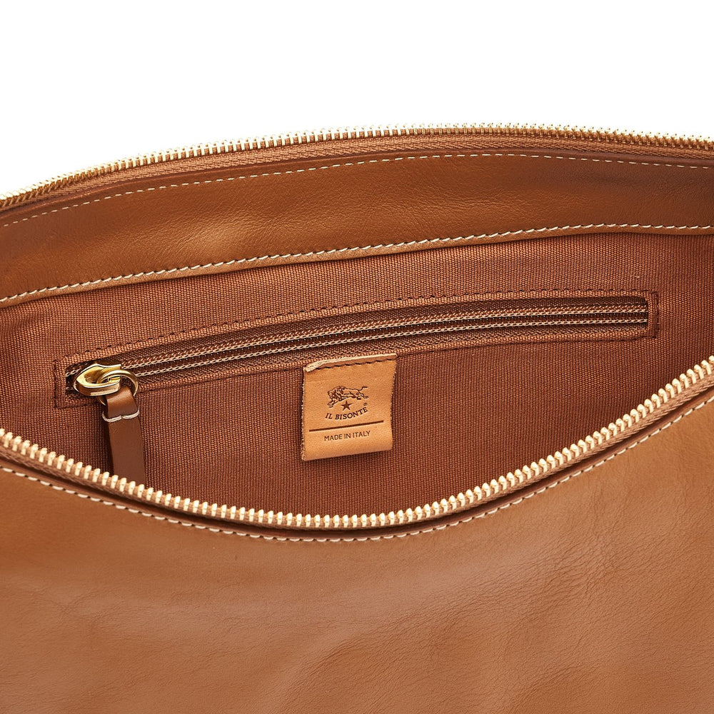 Oliveta | Hobo da donna in pelle colore gianduia