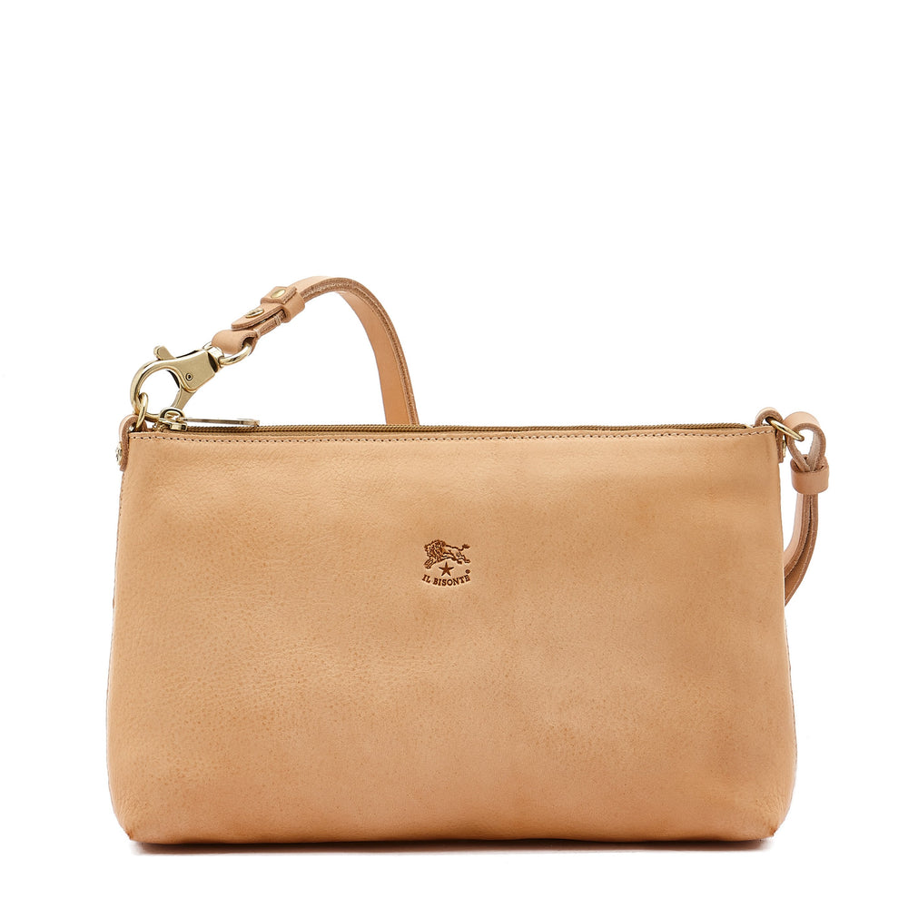 Salina | Women's shoulder bag in leather color natural