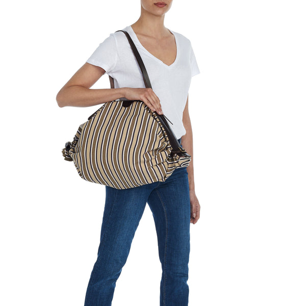 Caramella  | Women's shoulder bag in fabric color multicolor
