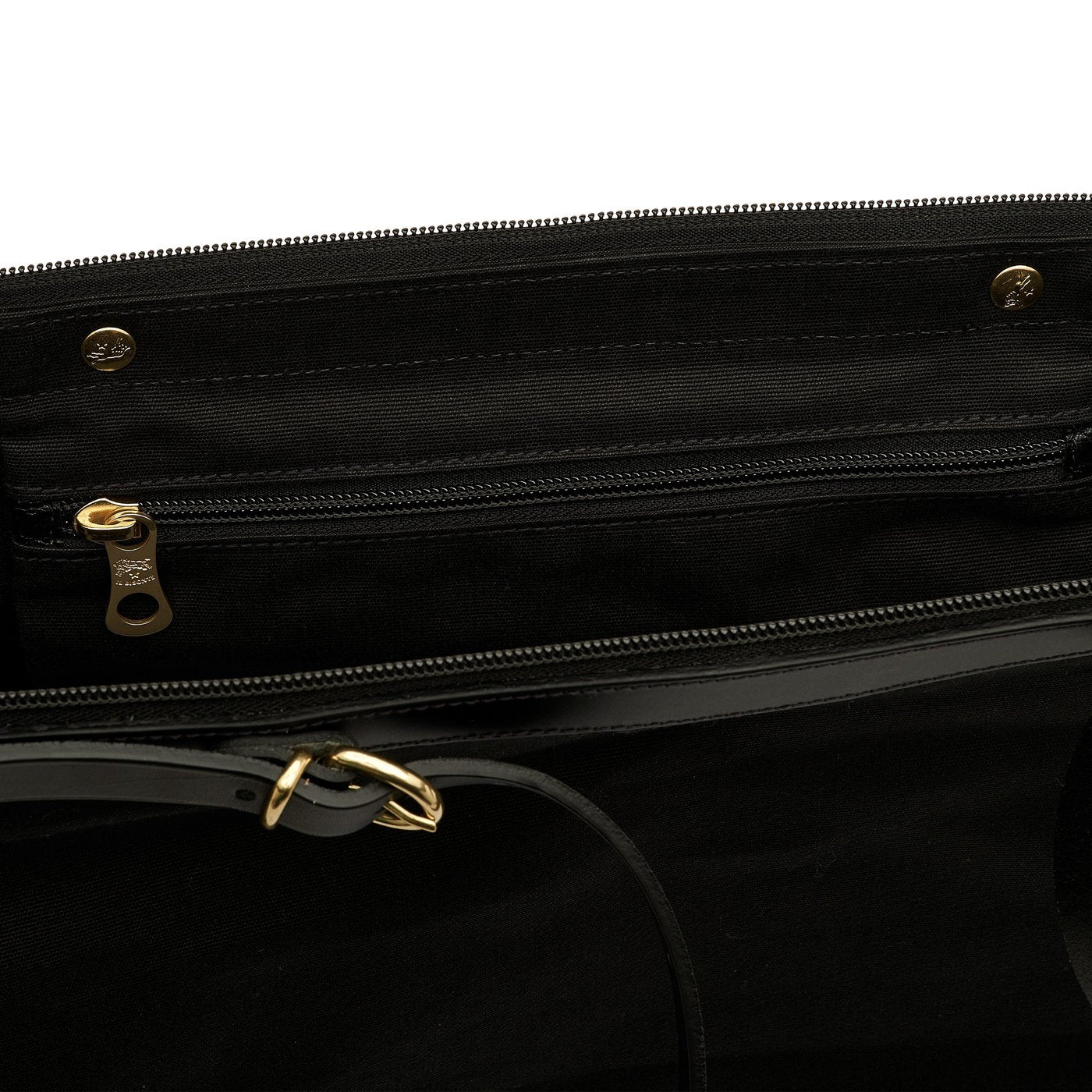 Caramella  | Women's shoulder bag in fabric color black/black