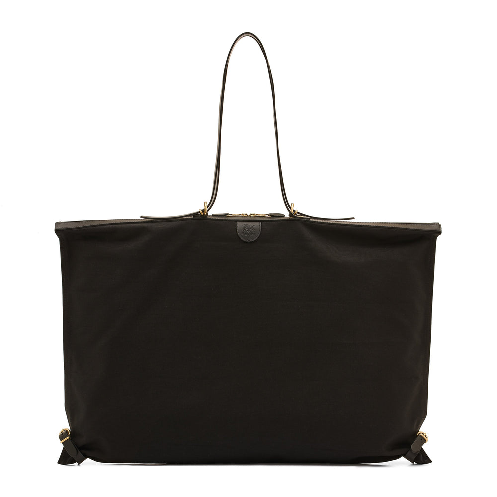 Caramella  | Women's shoulder bag in fabric color black/black