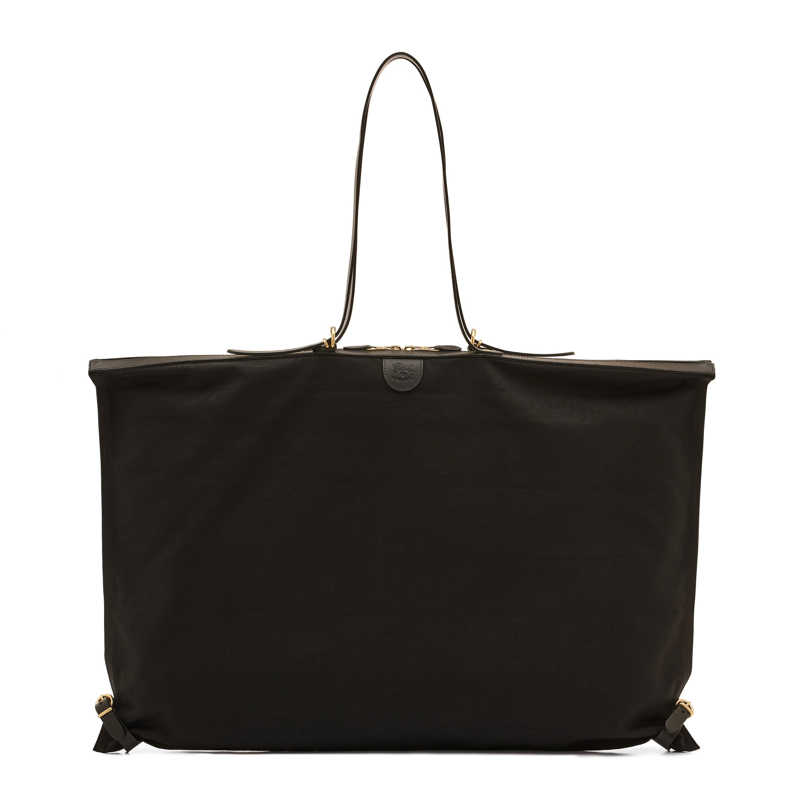 Caramella  | Women's shoulder bag in fabric color black/black