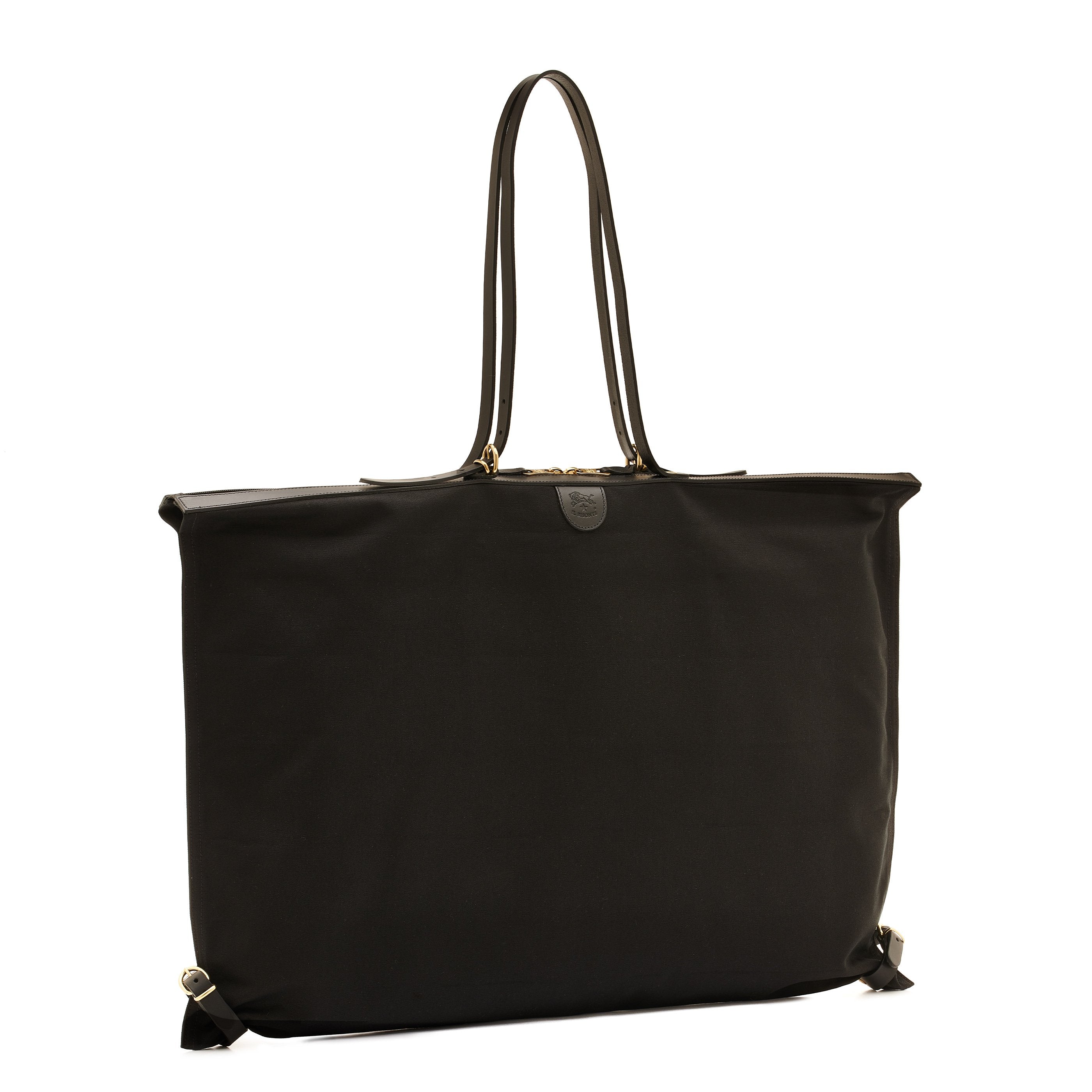 Caramella  | Women's shoulder bag in fabric color black/black