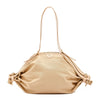 Caramella  | Borsa a spalla da donna in tessuto colore naturale