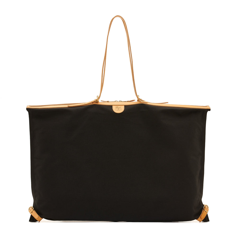 Caramella  | Borsa a spalla da donna in tessuto colore nero