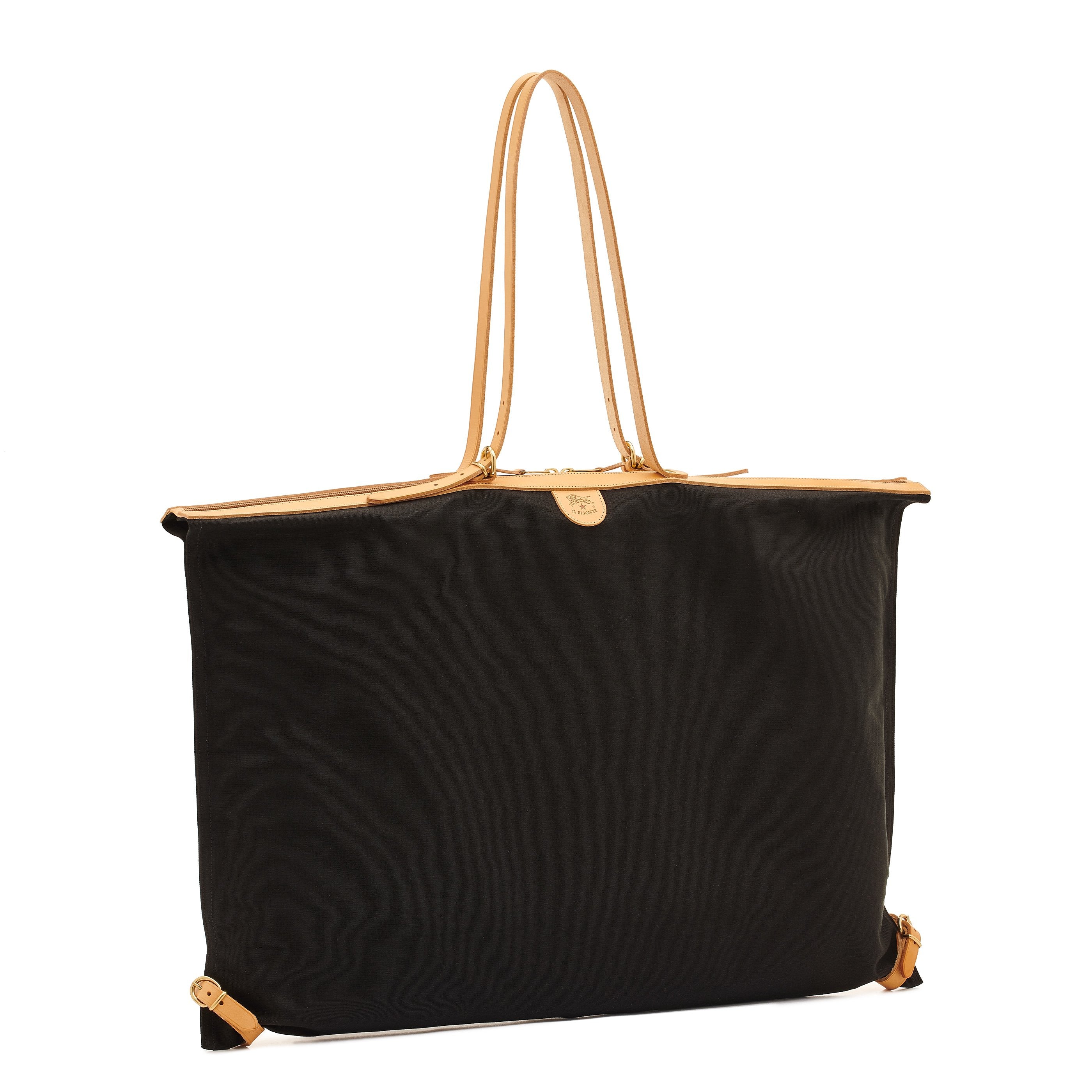 Caramella  | Borsa a spalla da donna in tessuto colore nero
