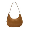 Belcanto | Women's shoulder bag in leather color gianduia