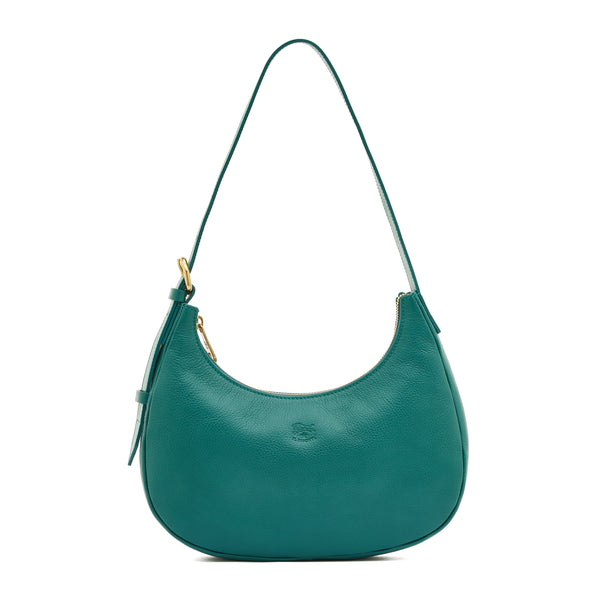 Belcanto | Women's shoulder bag in leather color polinesia