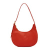 Belcanto | Women's shoulder bag in leather color bright red