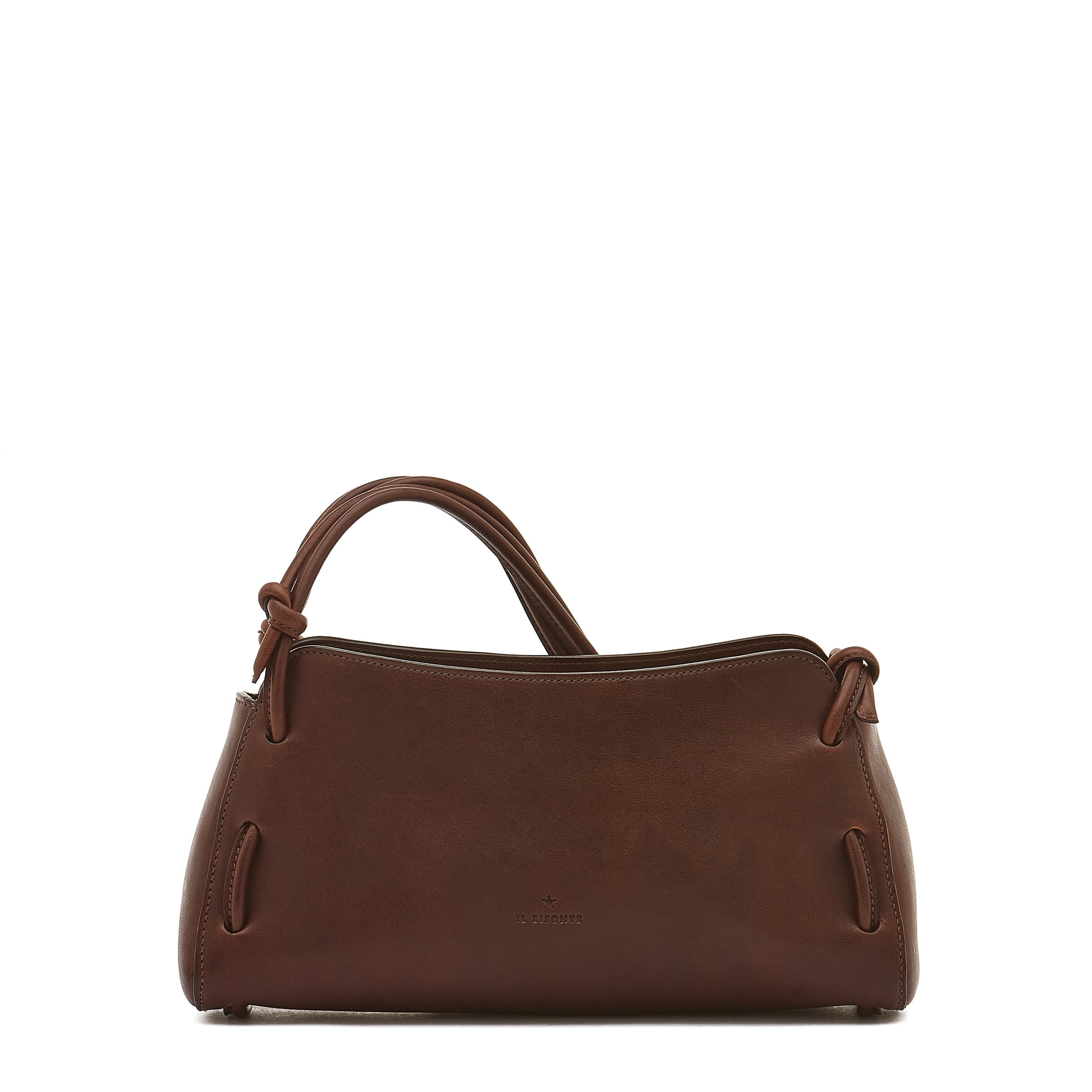 Snodo | Women's shoulder bag in vintage leather color coffee