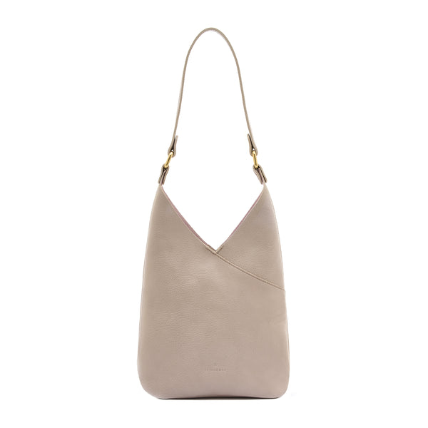 Malibu | Women's shoulder bag in vintage leather color iris