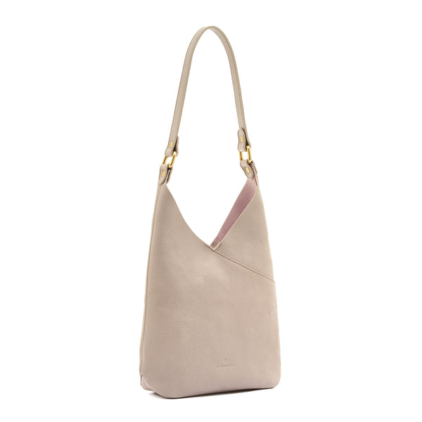 Malibu | Women's shoulder bag in vintage leather color iris