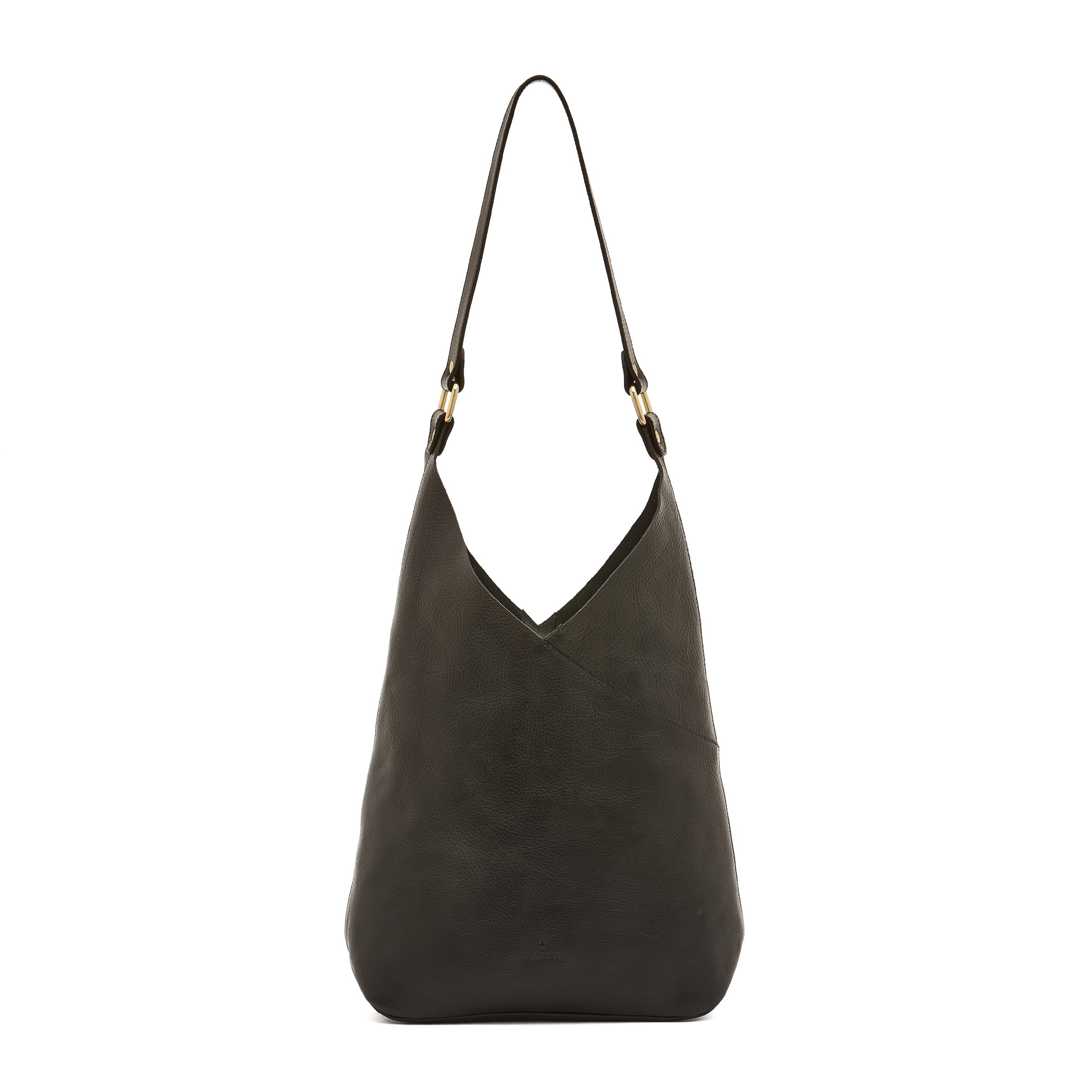 Malibu | Sac epaule pour femme en cuir couleur noir