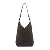 Malibu | Women's shoulder bag in leather color black