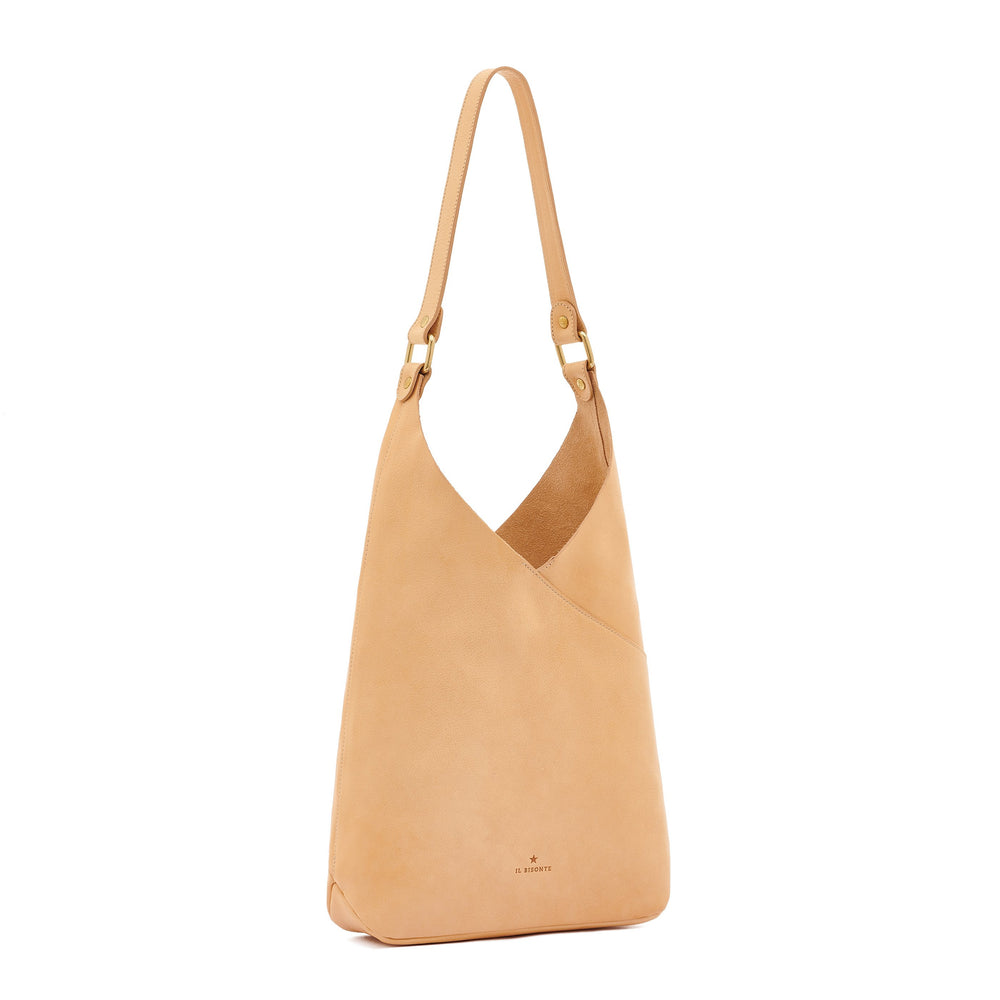Malibu | Borsa a spalla da donna in pelle colore naturale