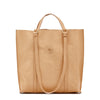 Women's handbag in leather color natural