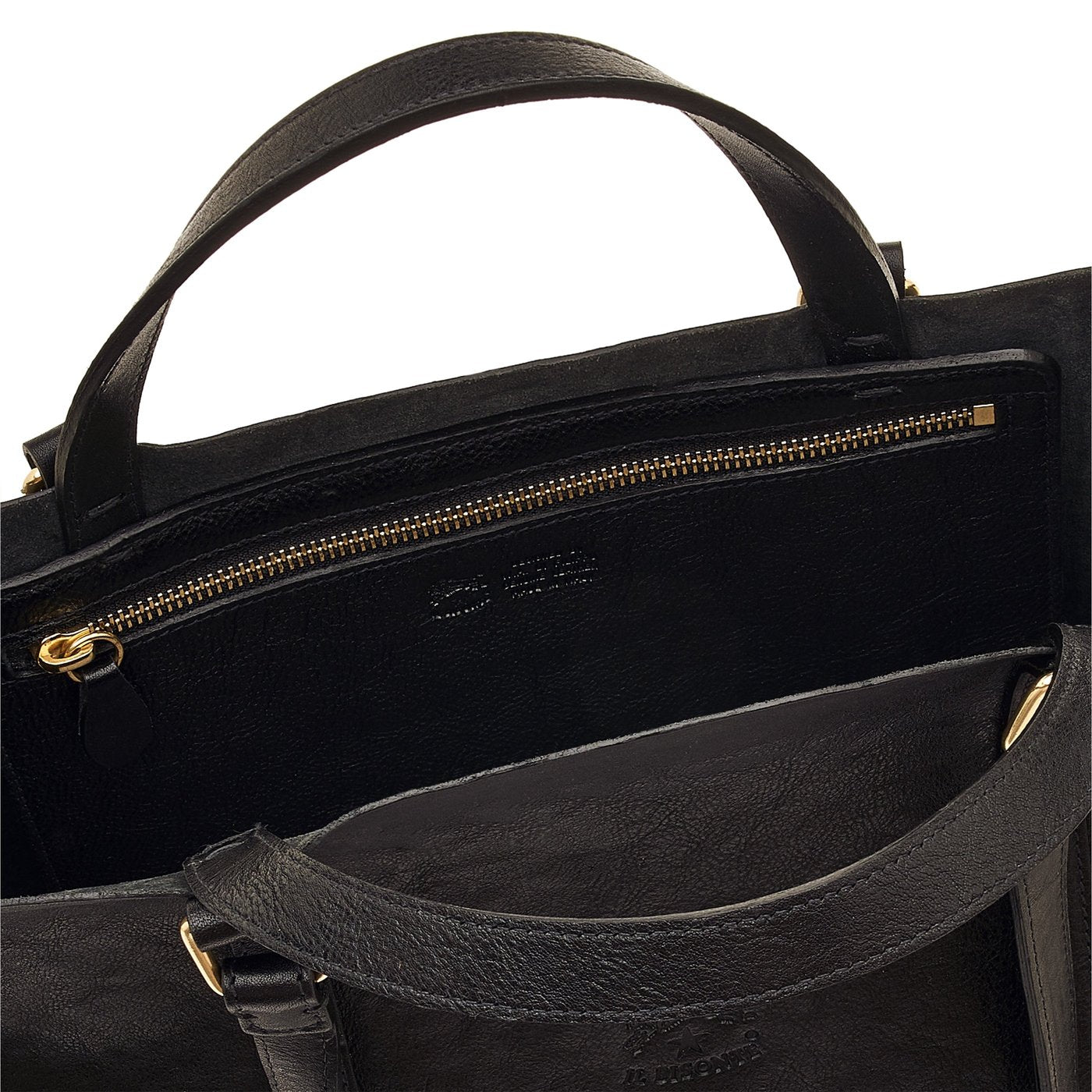 Sac a main pour femme en cuir vintage couleur noir
