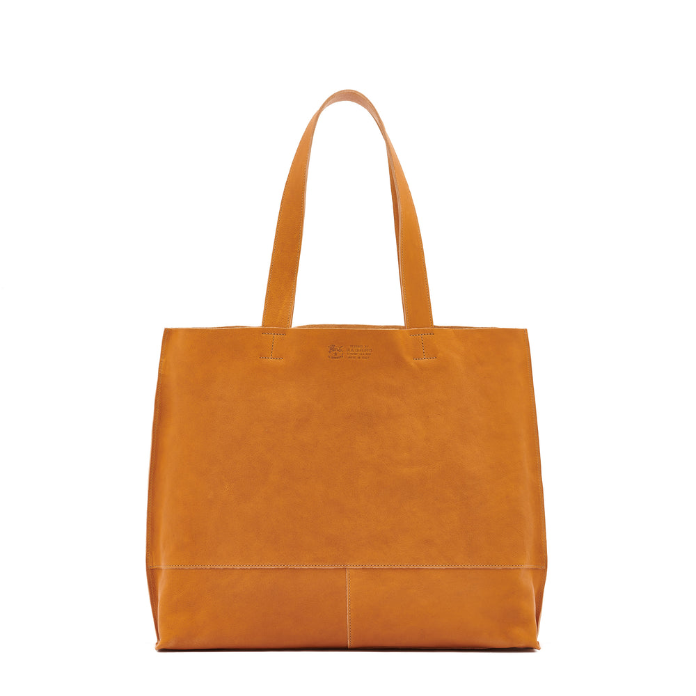 Talamone | Sac fourre-tout pour femme en cuir vintage couleur naturel