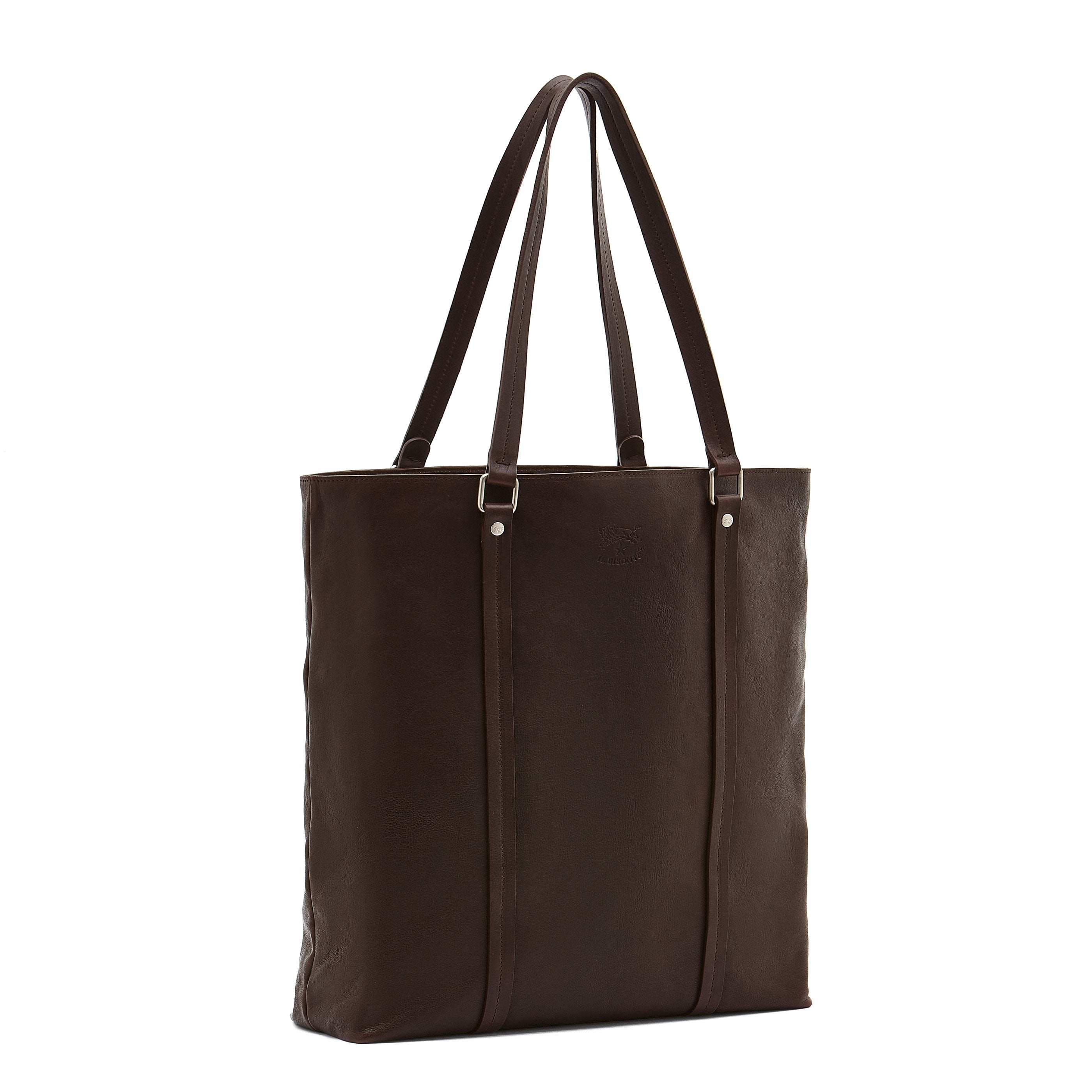 Trebbio | Sac fourre-tout pour homme en cuir vintage couleur cafè